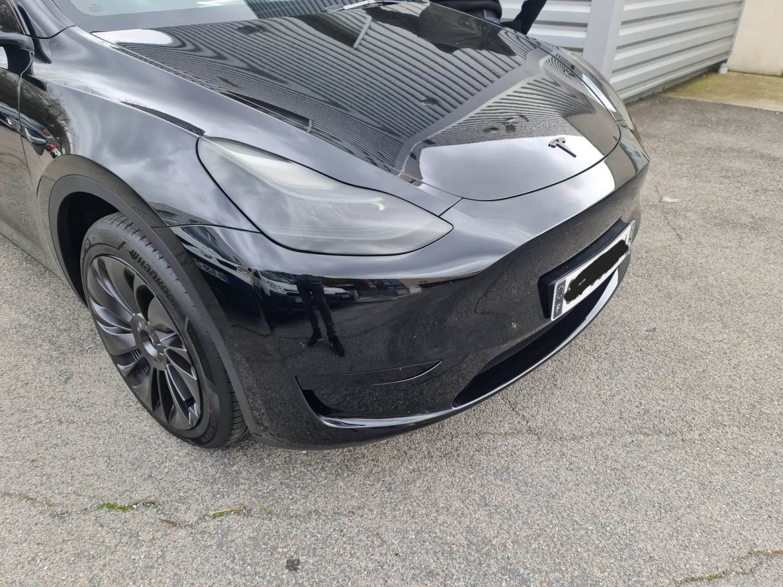 Film Solaire Teinté Pour Tesla Model Y (2020+) - Vitres Avant 20% Noir Fumé, Anti-UV 99%, Sans Découpe