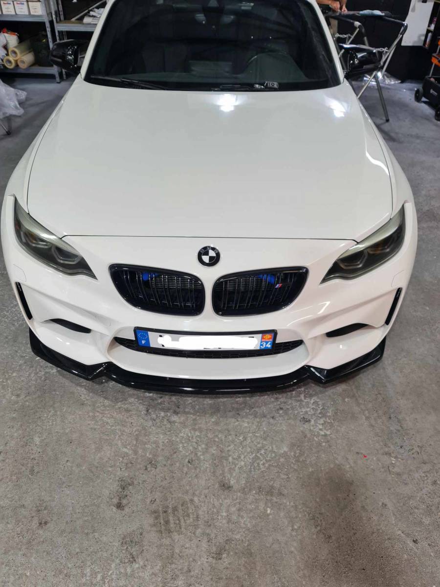 Feux teintés sur cette Bmw m2 sur Lunel 