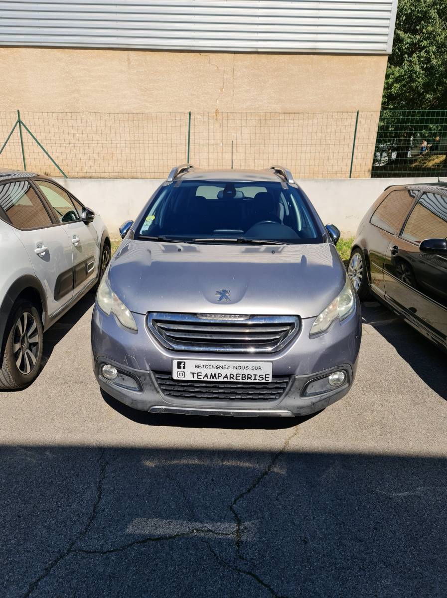 Remplacement de pare brise sur cette Peugeot 2008 pour notre client de Montarnaud 
