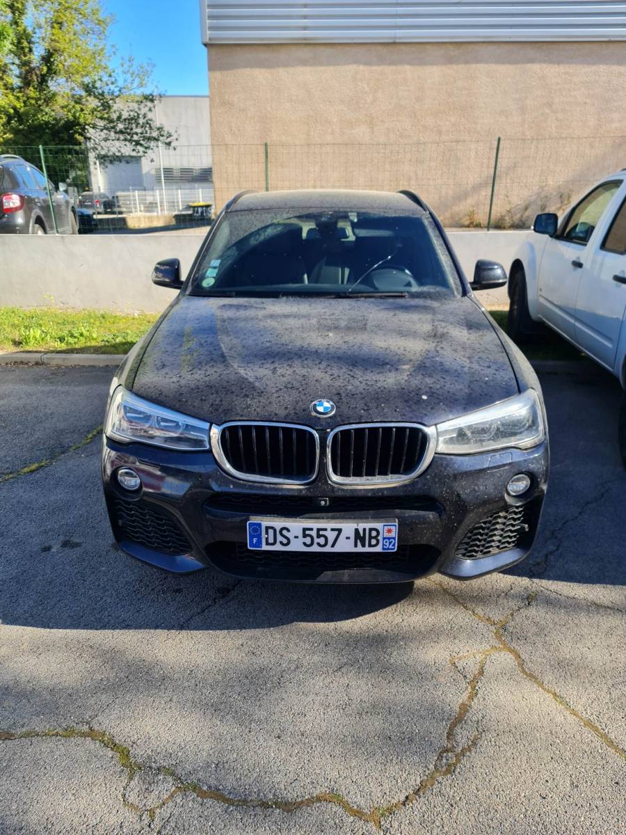 Remplacement de pare brise sur ce Bmw x3 montpellier