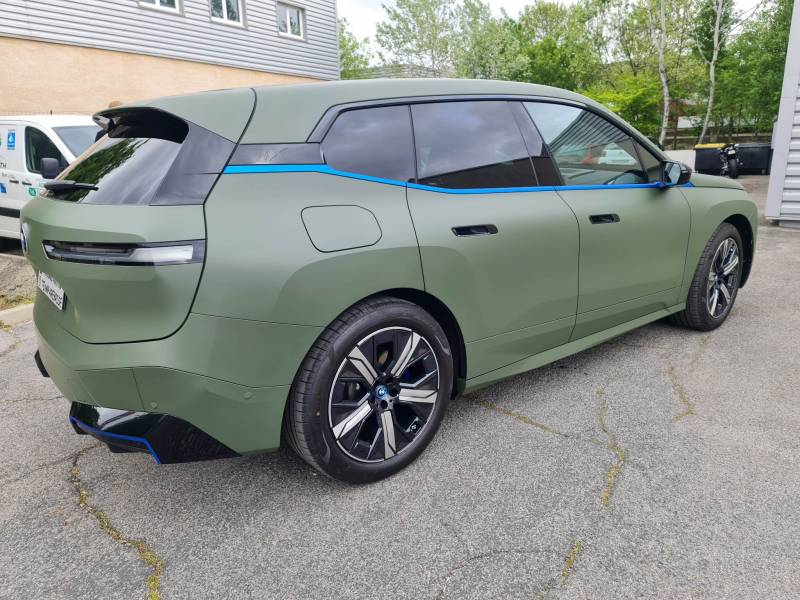 Totale covering sur ce Bmw Ix 