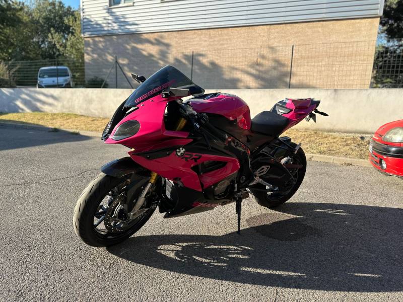 Covering moto Bmw s1000 RR chez team pare brise à montpellier