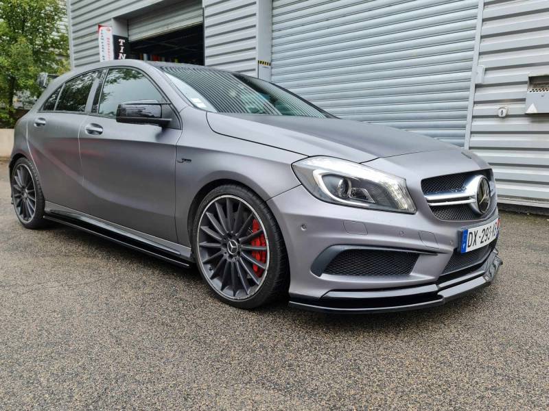 Pose de kit maxton design sur cette Mercedes a45 amg 