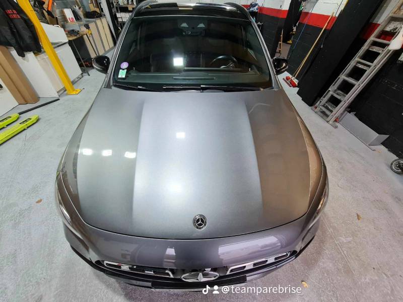 Total ppf sur ce Mercedes Gla chez Team Pare Brise à Montpellier