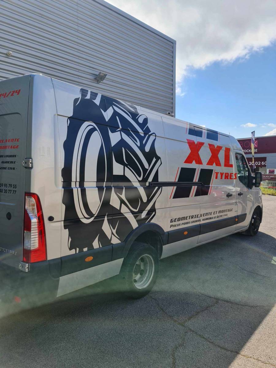 Stickage publicitaire sur Montpellier 