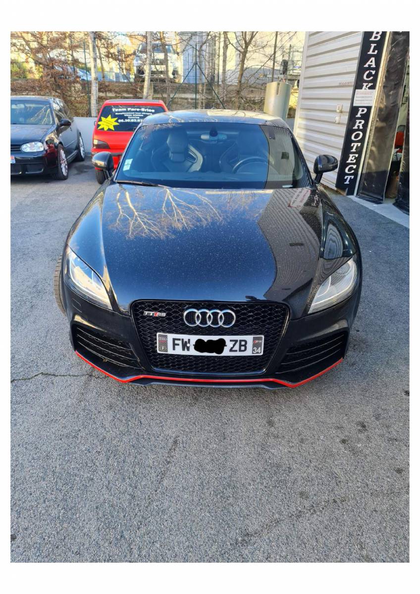 Audi TT RS remplacement de pare brise sur Montpellier