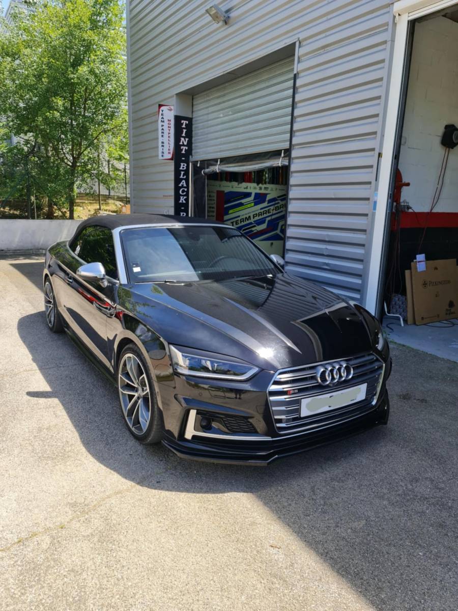 Audi S5 cabriolet feux et vitres teintées à Montpellier 