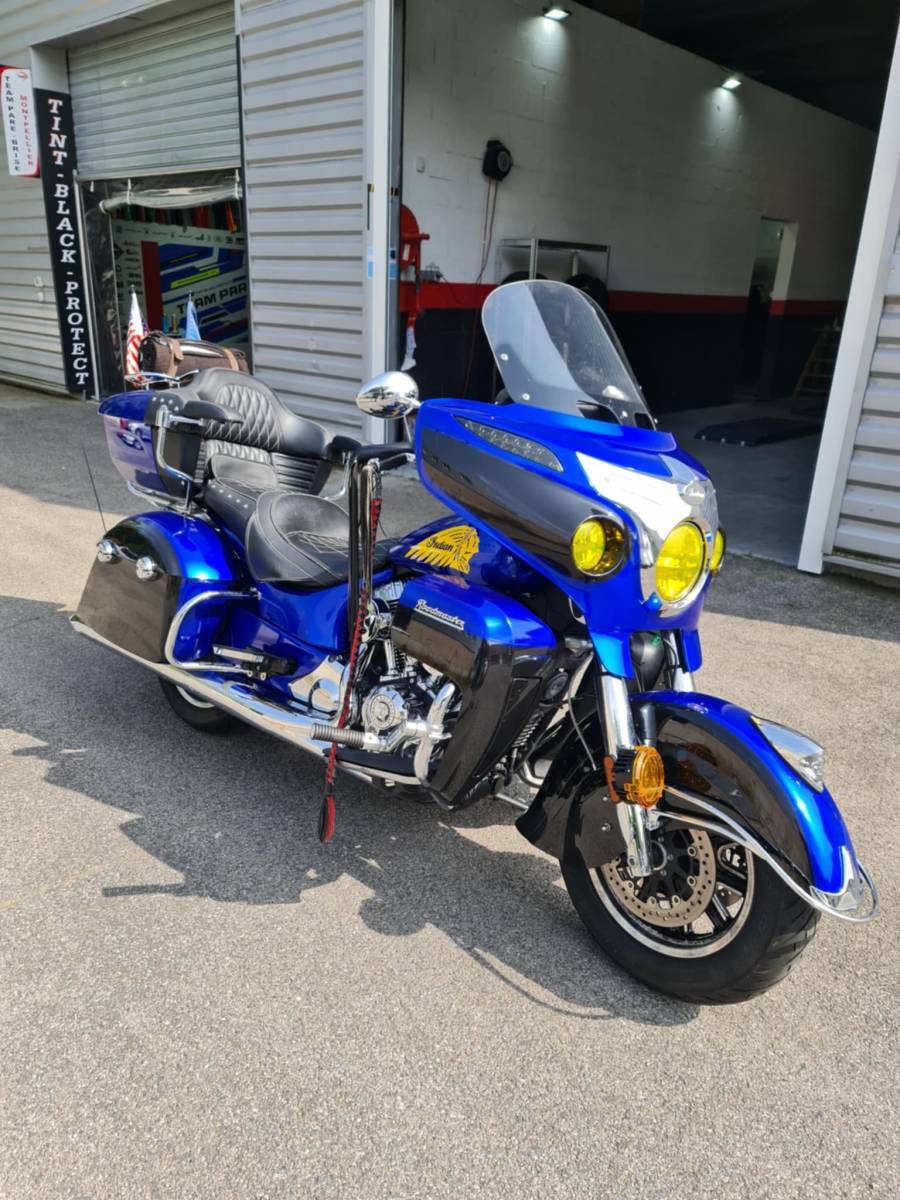 Covering sur moto sur Montpellier 