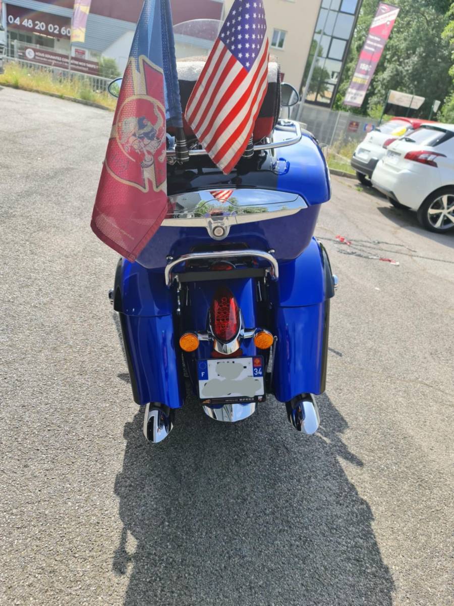 Wrapping moto sur Lunel 