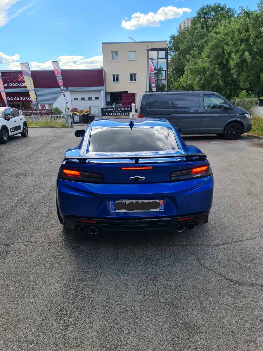 Vitre teinté sur cette Chevrolet camaro sur Juvignac 