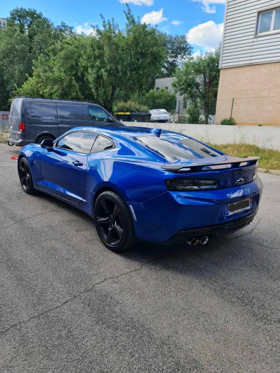 Traitement solaire intégrale sur cette Chevrolet camaro sur juvignac 