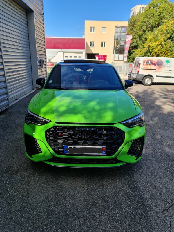 Pare brise cassé audi rsq3 sur Montpellier 