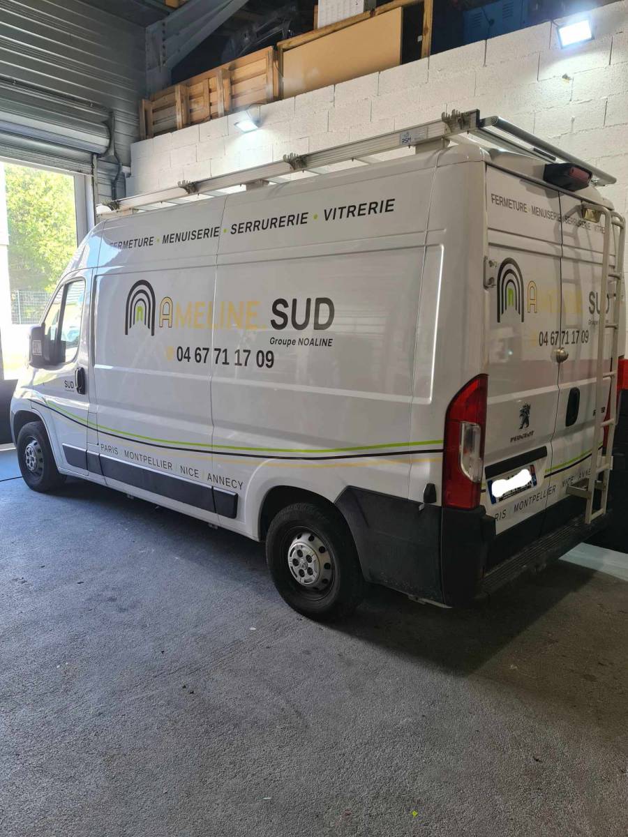 Stickage publicitaire sur Castelnau le lez 