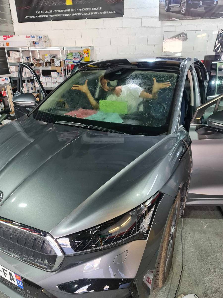 Pare brise teintées sur Montpellier 