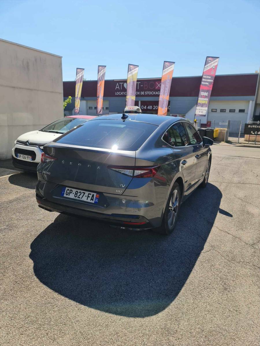 Traitement solaire intégral sur ce skoda enyaq sur Montpellier 