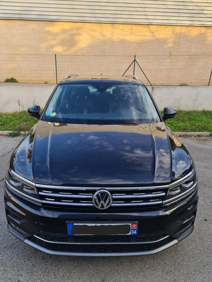 Remplacement de pare brise sur ce Volkswagen tiguan 