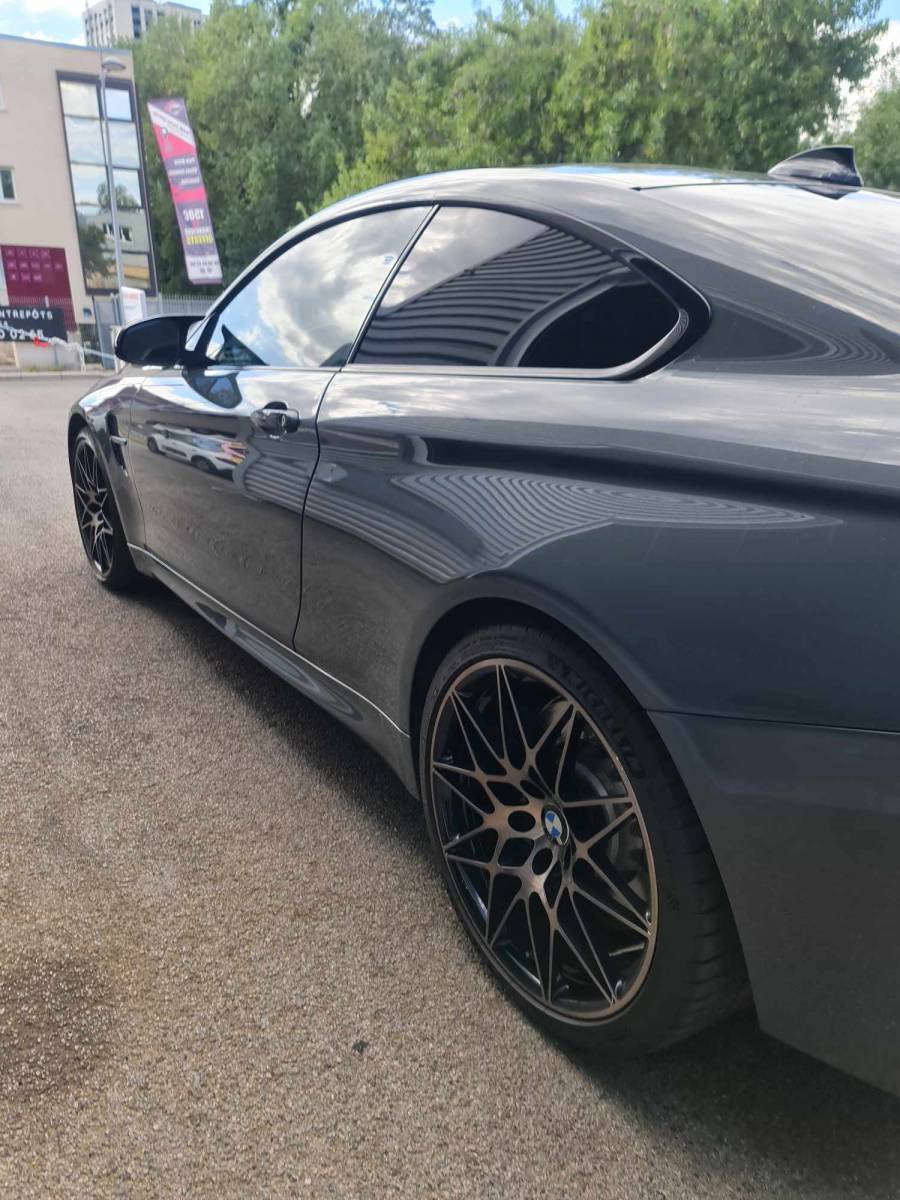 Film solaire sur Bmw M4 sur Montpllier 